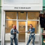 Owners of Space to Dream outside gallery