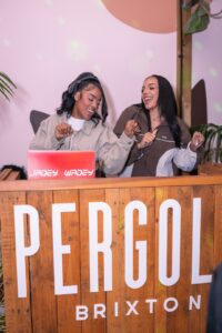 DJ playing at Pergola