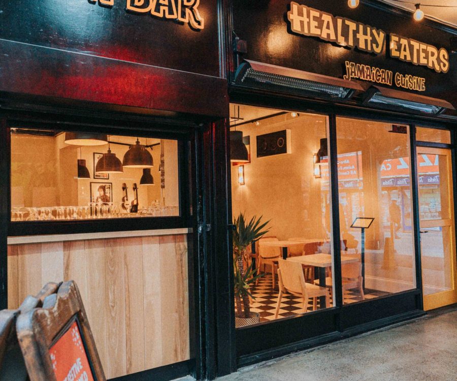 Exterior of Healthy Eaters Rum Bar
