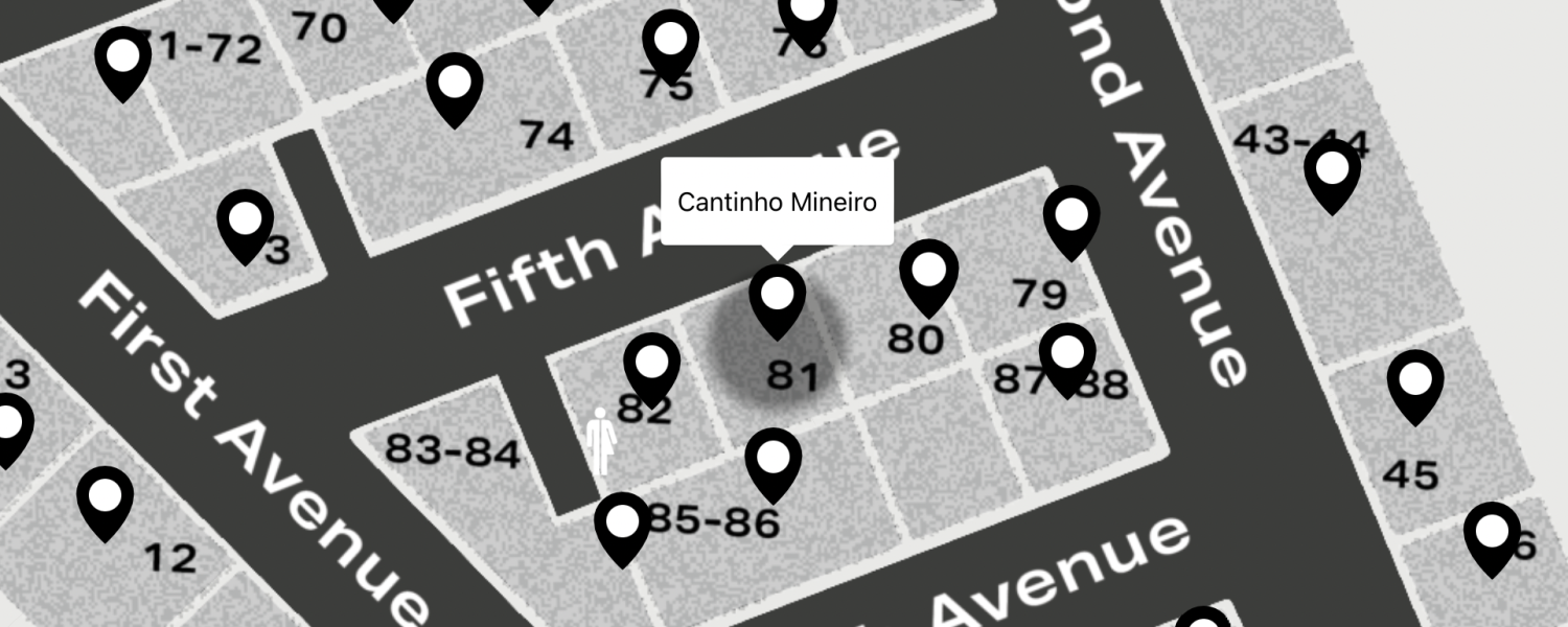 Cantinho Mineiro Map